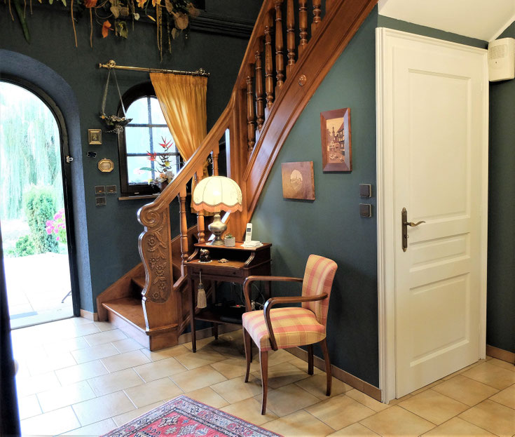 escalier en hêtre anthonee