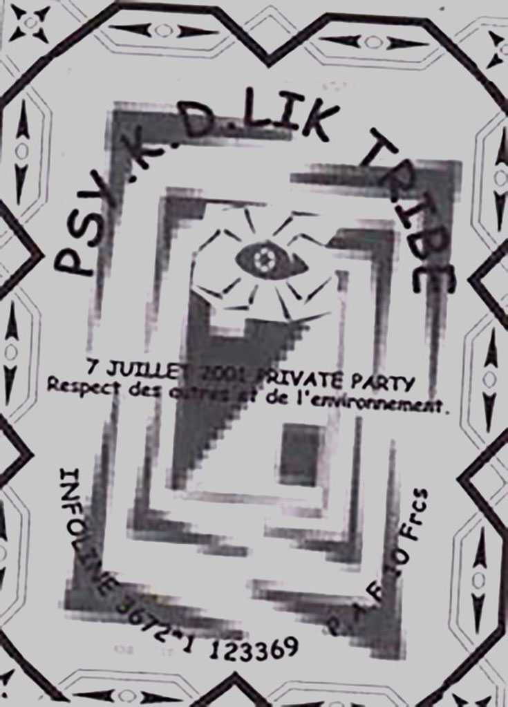 Flyer Free Party Guémené-sur-Scorff (56160) PSY.K.D.LIK Tribe Dj KD.BZH (Troudet Jean-Charles)