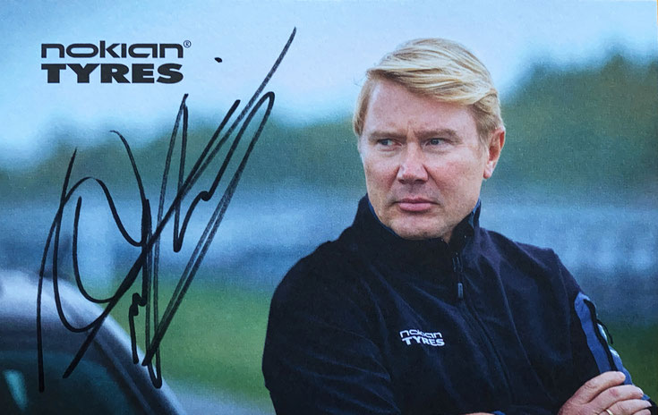 Autograph Mika Häkkinen Autogramm