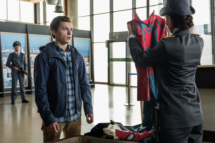 Peter Parker aka Spider-Man geht auf Klassenfahrt
