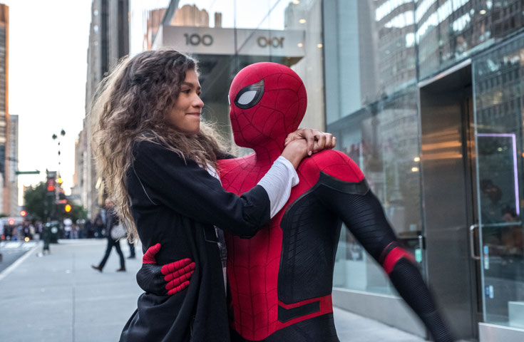 Spider-Man mit MJ in New York