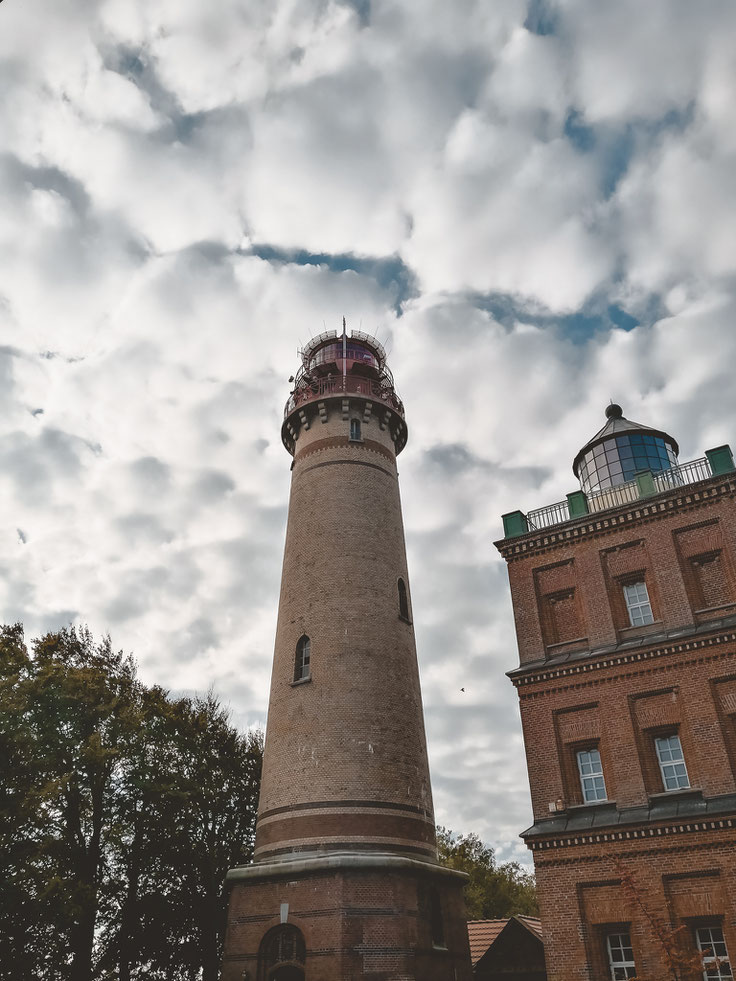 Der historische Leuchtturm am Kap mit Standesamt