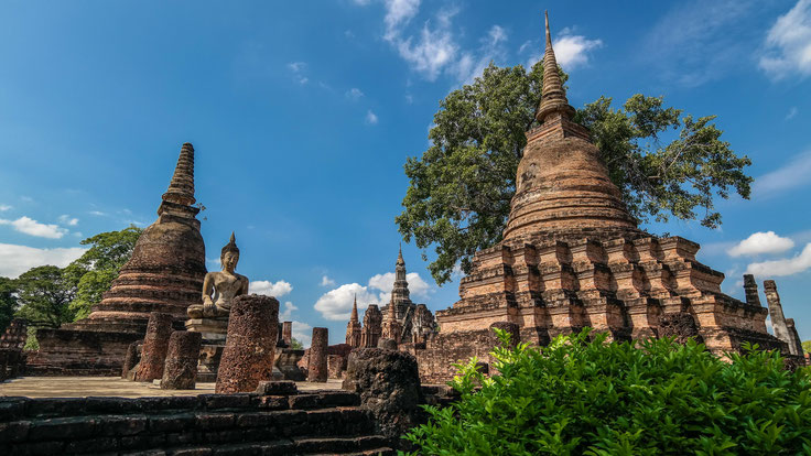 Wat Mahathat im Sukhothai Historical Park
