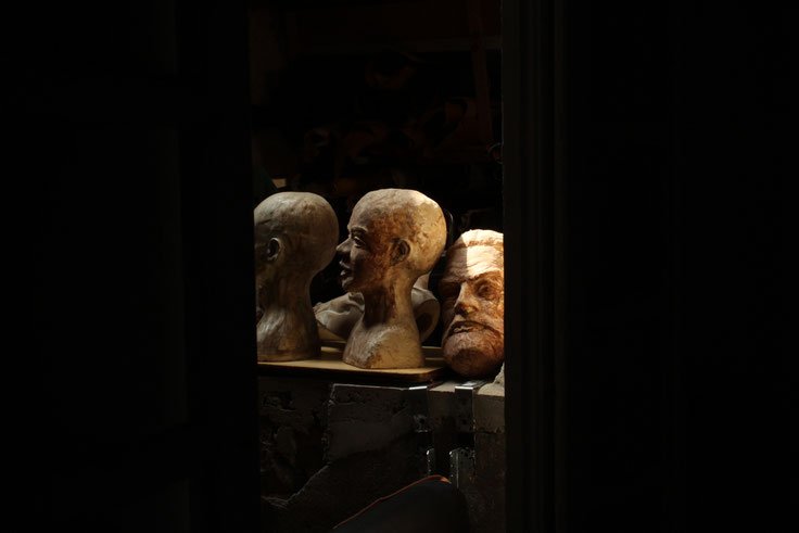 Quelques sculpture réalisées par Serge PUIS