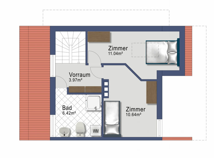 Maisonette - 3 Zimmer - 750 EUR - holzoesterparks Webseite!