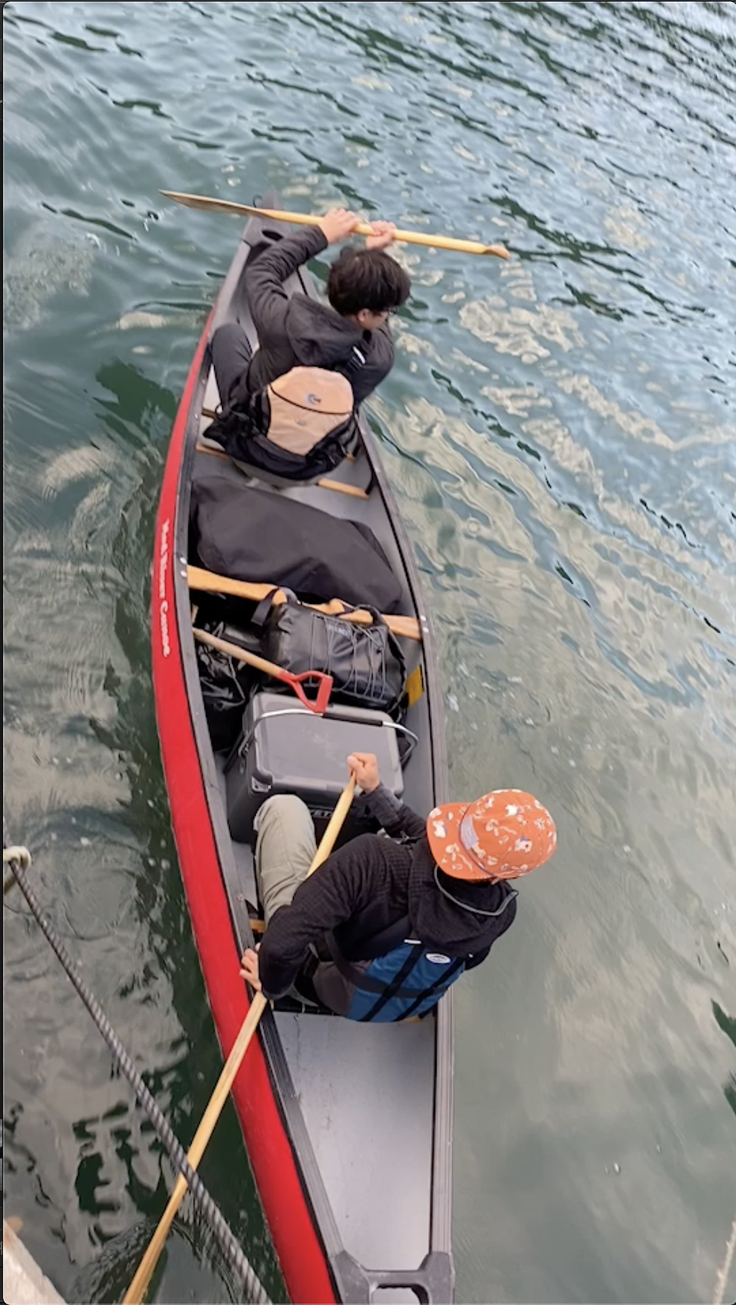 荷物削減のために自分はテントを持っていっきませんでしたが、これが事件となりました。