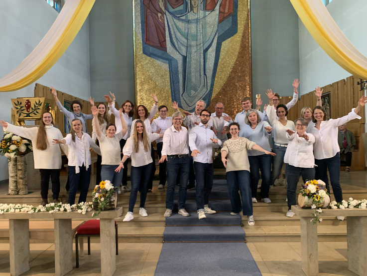 Nach dem Konzert "Du bist wie eine Blume" am 1. Juni 2025 in Leiblfing