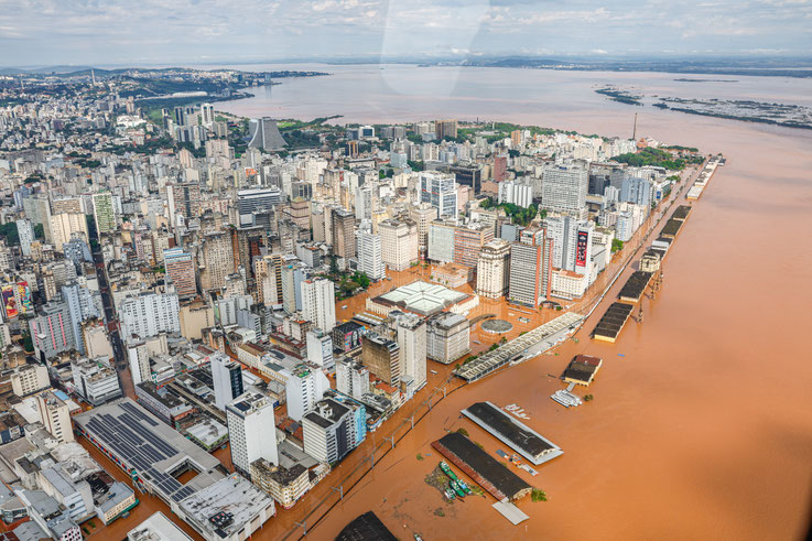 Flutkatstrophe im Jahr 2024 in Porto Alegre