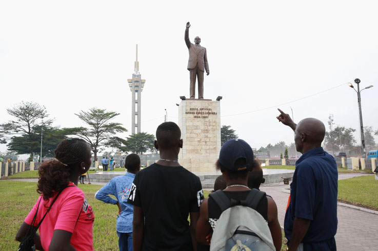 Lumumba-Denkmal in Kinshasa