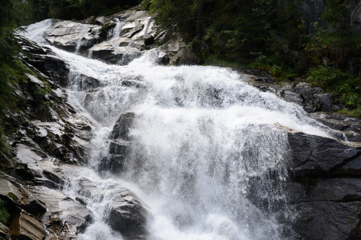 Hörkarbach-Wasserfall in der Nähe von Bad Gastein