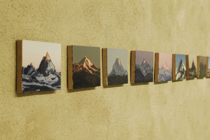 Felix Rehfeld, Berge, Malerei 
