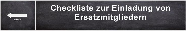 Checkliste zur Einladung von Ersatzmitgliedern des Betriebsrates