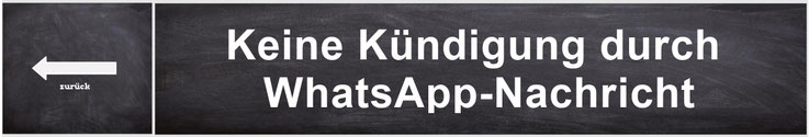 Zeitlicher Ablauf einer Kündigung ( Fristen und Co.)