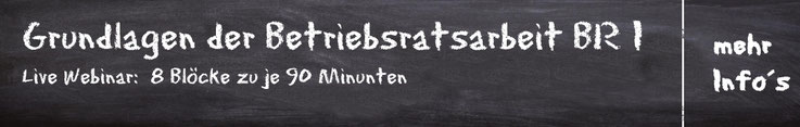 Grundlagen der Betriebsratsarbeit BR 1