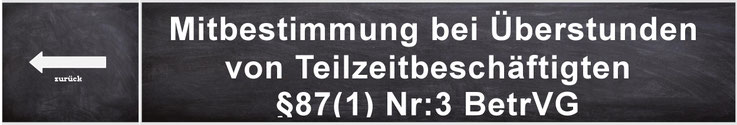 Überstunden bei Teilzeit
