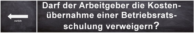 Darf der Arbeitgeber die Schulungskostenübernahme verweigern?
