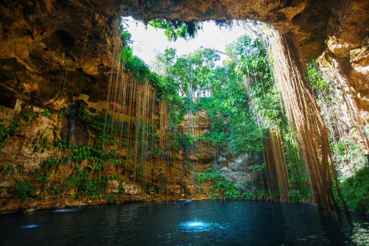 cenote reise mexiko