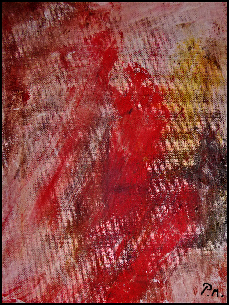 Pedro Meier, Studie zur Erdgeschichte Verwitterung, Öl auf Leinwand 2017 Artwork by Pedro Meier, Lyriker, Schriftsteller, Multimedia-Künstler, Niederbipp Oberaargau, Jurasüdfuss, Künstlerlexikon SIKART Zürich, Visarte Solothurn, Autorenlexikon AdS Schweiz