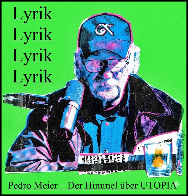 Pedro Meier Lyrik Lyrik Lyrik, Der Himmel über UTOPIA, Gedichte und Polaroid-Fotos Streifzüge durch Berlin, Chronik des Augenblicks, Transit-Poesie & Nomadisches Notieren, Marginalien Fragmente Haiku, Schreiben im Dazwischen, Pedro Meier Caracol Verlag