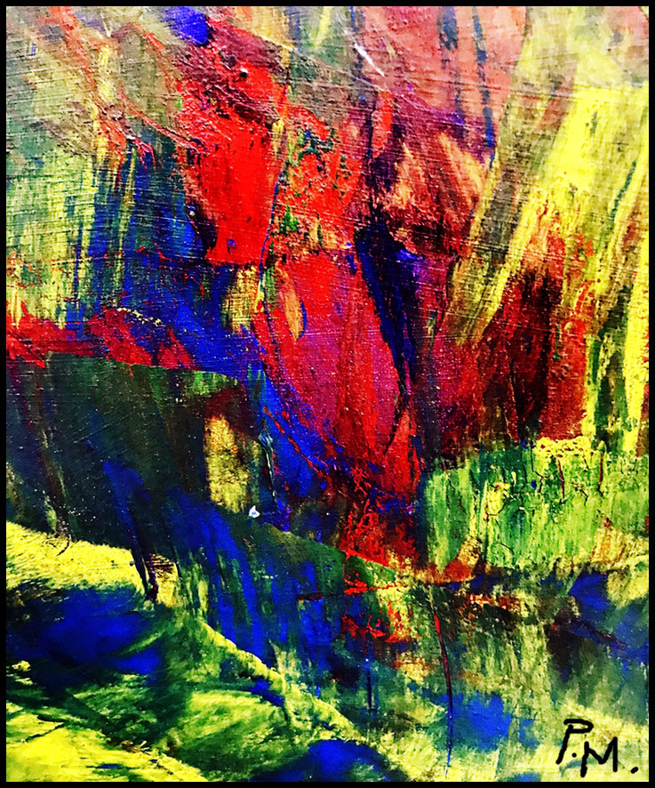 Pedro Meier – Paraphrase zu Thomas Pynchon – Das Ende der Parabel, Mixed Media, Lyrische Abstraktion, Serendipity-Zyklus – Artwork by Pedro Meier, Lyriker, Schriftsteller, Multimedia Artist, Vorliebe für interdisziplinäre & intermediale Grenzüberschreitun