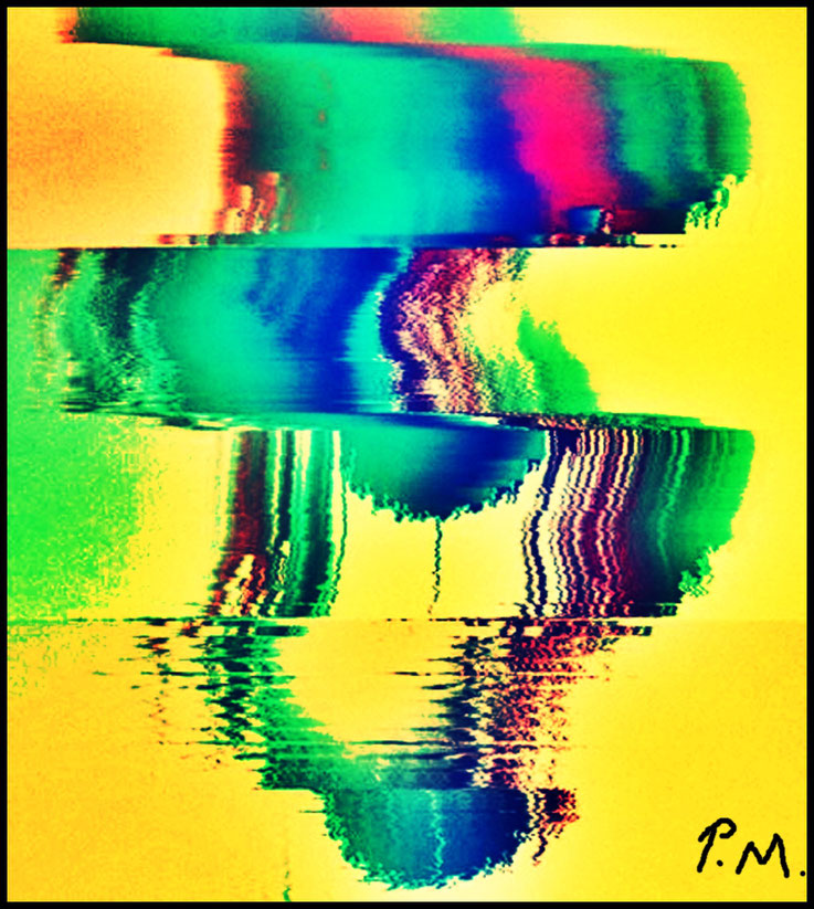 Pedro Meier – Necronomicon VI, Zyklus – Glitch Art, Cyber Art, Netzkunst, Post-Internet-Art, DigitalArt, Digitalkunst, Lichtsicht, Interaktion – Mixed Media, Artwork by Pedro Meier, Lyriker, Schriftsteller, Multimedia Artist, Medientheoretiker, SIKART ZH