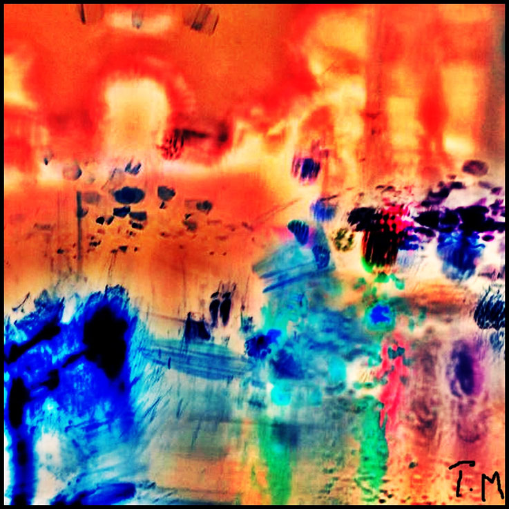 Pedro Meier – Glitch Art – 31.10.2025 – Unterwegs – On the Road – Paraphrase zu Friederike Mayröckers »Larifari – Ein konfuses Buch«, Mixed Media, Artwork by Pedro Meier, Schriftsteller, Multimedia Artist, Conceptual Art, Autor bei Literaturport Berlin