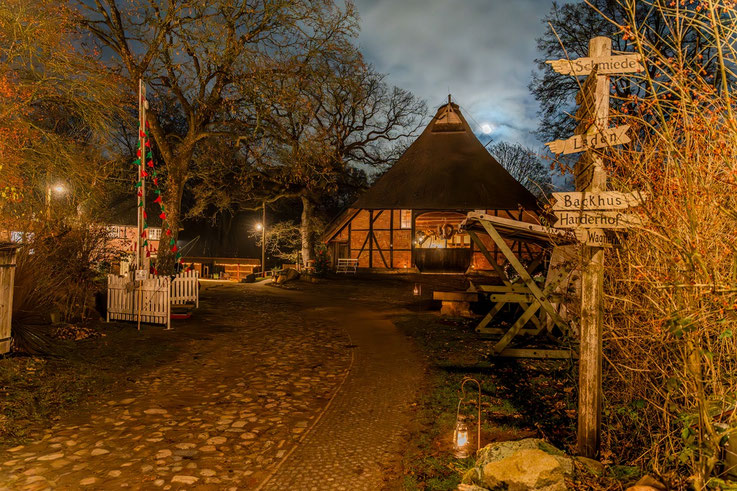 Spiekerhus, Museumsdorf Volksdorf, Vollmond
