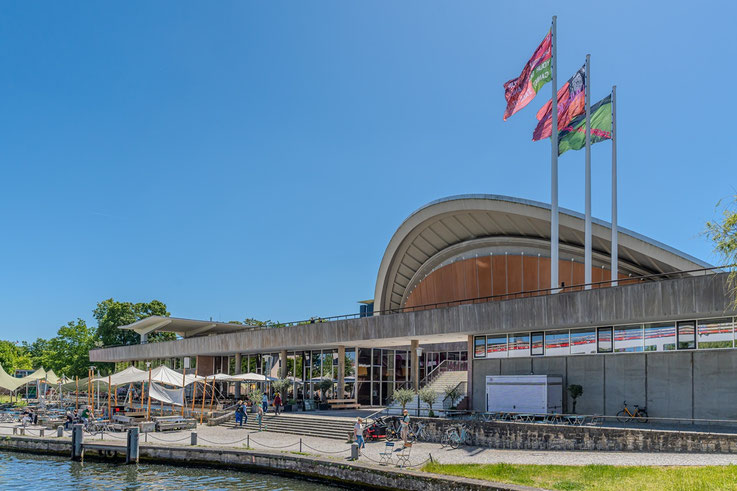Die ehemalige Kongresshalle, heute Haus der Kulturen, Berlin