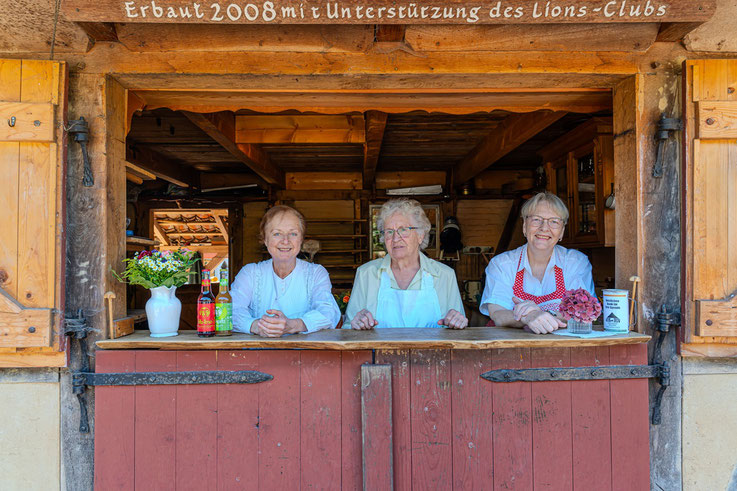 Küchenteam, Bewirtung, Kochhaus, Museumsdorf Volksdorf