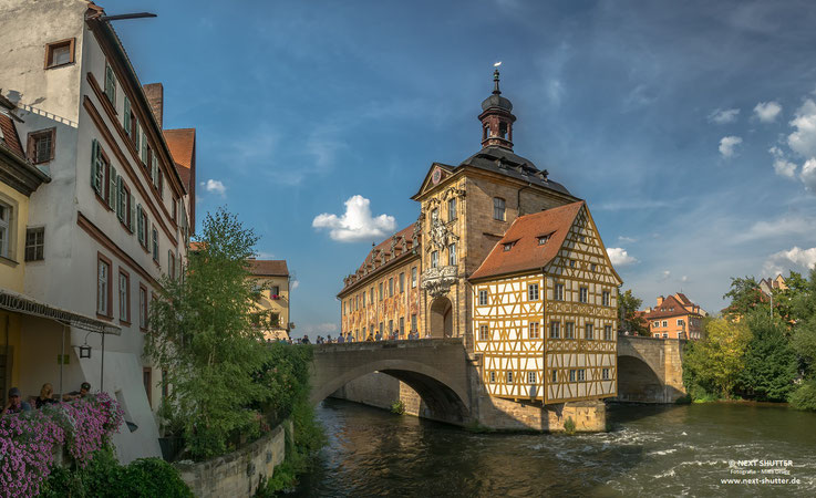 das alte Rathaus von Bamberg