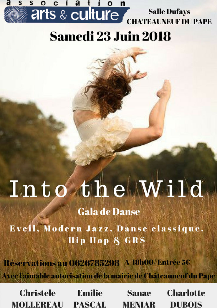 DANSE. GALA DE DANSE. CHATEAUNEUF DU PAPE