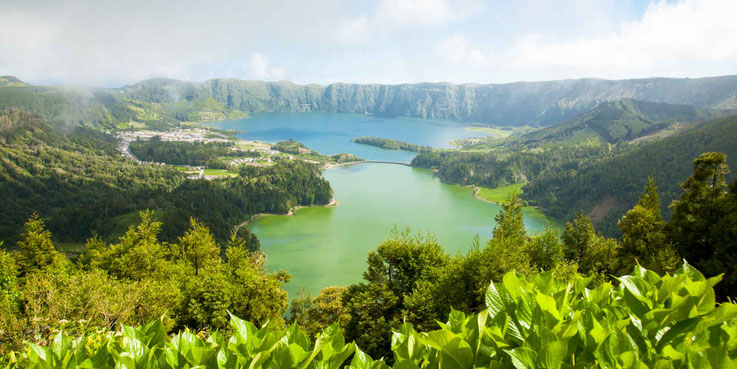Lagoa Azul und Lagoa Verde