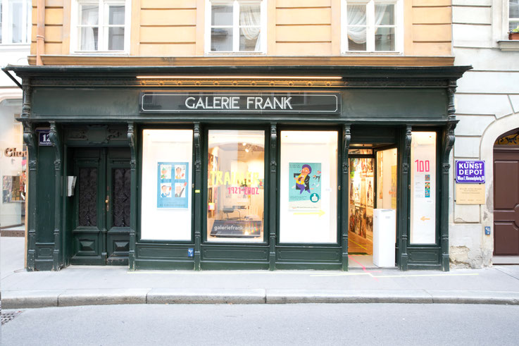 Ausstellung in der Galerie Frank Anfang Oktober 2021. 