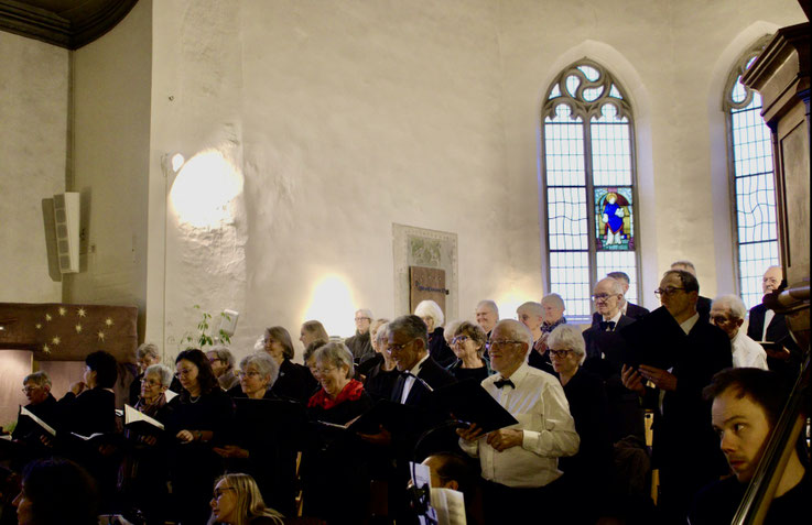 Probe in Oberbalm, Adventskonzert 2018
