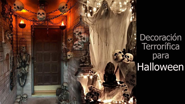 decoracion terrorifica para halloween