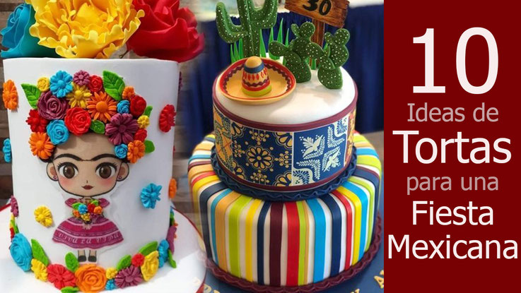 tortas para una fiesta mexicana