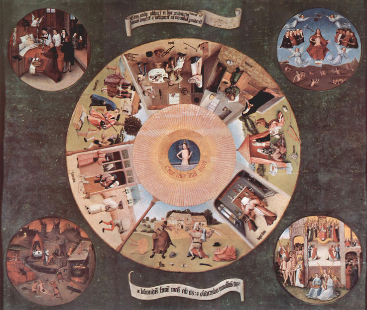 Hieronymus Bosch: Die Madrider Tafel (um 1500)