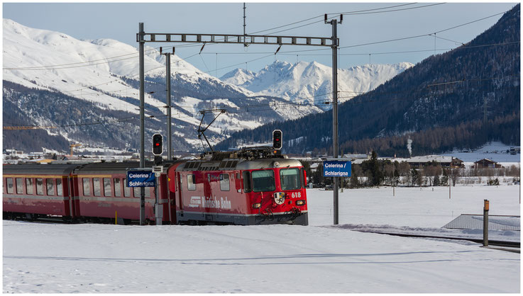 Lokomotive ZugkompositionGraubünden