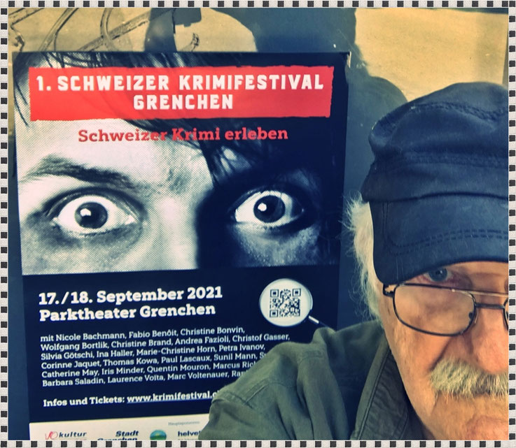 Pedro Meier Krimi-Autor Schweizer Krimifestival Krimipreis 2021 Grenchen, Crime Writer, Thriller, Krimischriftsteller, »Berner Krimis« Anthologie – ISBN 978-3-347-26314-7 – »Die Ermordung von Albert Einstein« (Kurzfassung), Berner Schriftstellerverein BSV