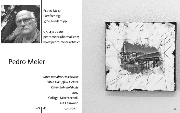 Pedro Meier Buch SCHWARZ-WEISS - Verlag Visarte Solothurn 2018 – Vorwort Peter Killer Leiter Kunstmuseum Olten – ISBN 978-3-9524655-1-6 – Archiv © Pedro Meier Multimedia Artist Museum – SIKART Zürich – Gerhard Meier Weg Niederbipp Bern Oberaargau