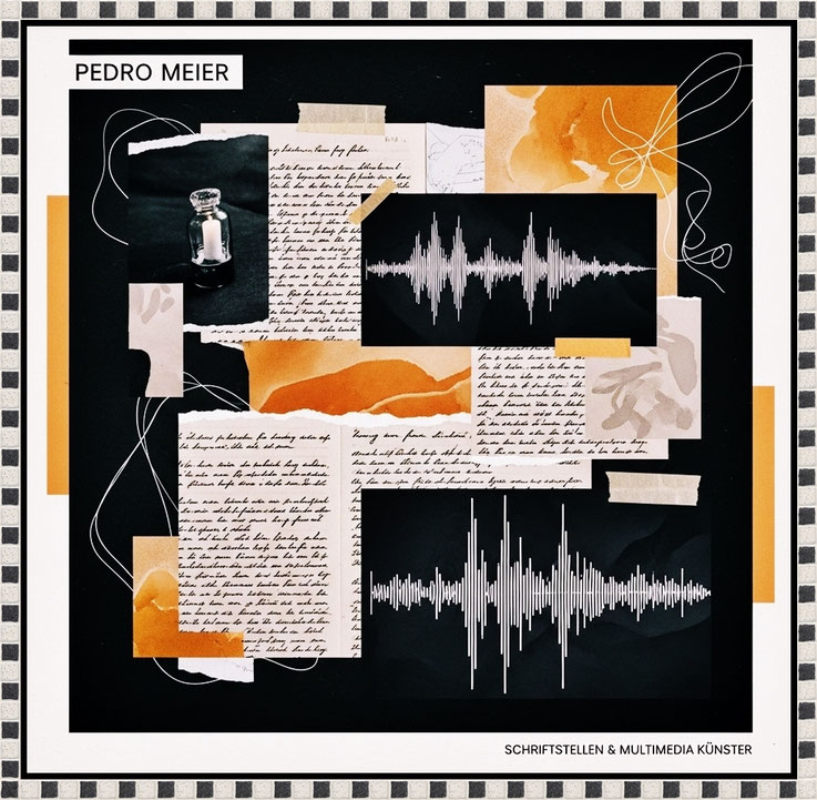 Pedro Meier Schriftsteller, Werkzyklus, Sound Manuskripte, Textklänge, Onomatopoesie, Lautmalerei, Rhythmus, Klang, Poetry Slam, Spoken Word Performance in der Tradition der Beat Generation, Allen Ginsberg, Charles Olson, John Cage, William S. Burroughs 