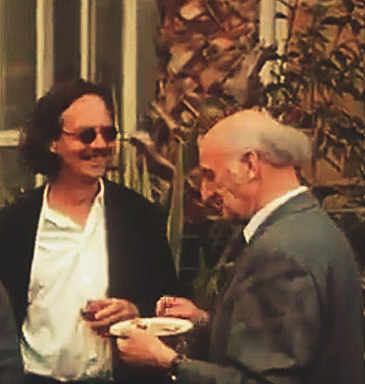 Peter Handke – Gerhard Meier – Petrarca-Preis Verleihung Weimar 1994 – Archiv Pedro Meier Multimedia  Artist Visual Art Museum – SIKART Zürich – Atelier: Gerhard Meier Weg Niederbipp alias Amrain Bern bei Solothurn – Oberaargau – Schweiz