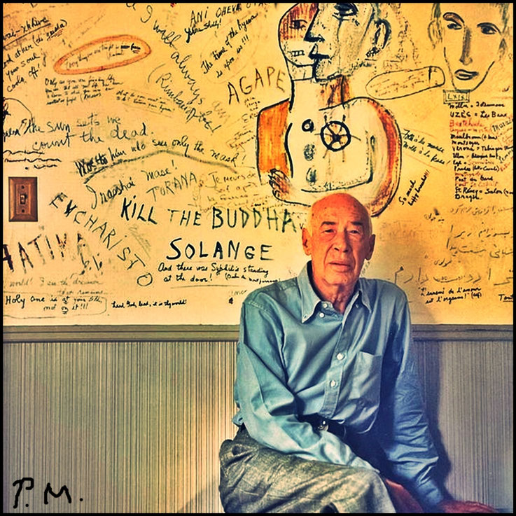 Pedro Meier Wahlverwandtschaft zu Henry Miller, Pacific Palisades, Wendekreis des Krebses, Sexus, Plexus, Nexus, Jack Kerouac, Allen Ginsberg, William S. Burroughs, Pedro Meier, Schriftsteller, Lyriker, Multimedia Artist, Cut-up Literatur, Beat Generation