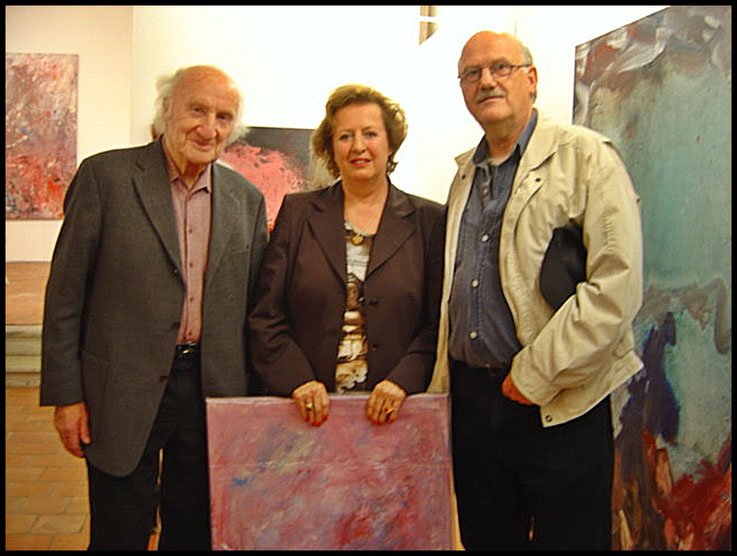 Pedro Meier Ausstellung Härkingen Galerie Alte Kirche 2003 – Neue Horizonte – Gerhard Meier Schriftsteller Niederbipp, Madeleine Schüpfer Kulturjournalistin Olten, Pedro Meier, Schriftsteller, Multimedia Artist, Conceptual Art, Spoken Word Performance
