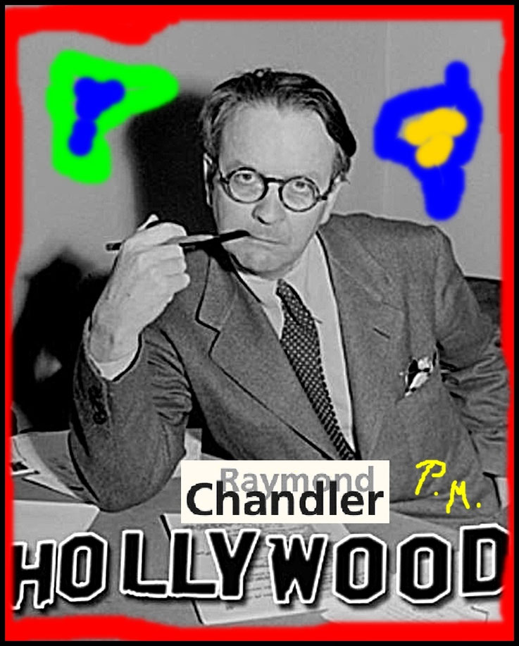 Pedro Meier – Happy Birthday Raymond Chandler geboren am 23. Juli 1888 in Chicago – Humphrey Bogart als Detektiv Philip Marlowe – Krimi-Archiv Pedro Meier, Schriftsteller, Krimiautor, Multimedia Artist, Conceptual Art, Spoken Word Performance, Niederbipp 