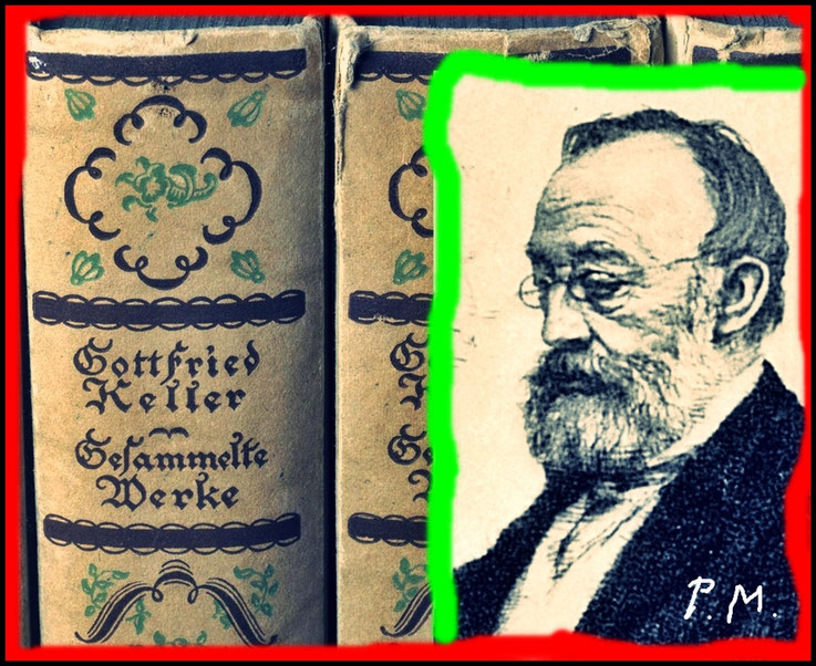 Pedro Meier – Happy Birthday Gottfried Keller (19. 7. 1819 Zürich), Der grüne Heinrich – Die Leute von Seldwyla, Archiv Pedro Meier, Schriftsteller, Multimedia Artist, Conceptual Art, Spoken Word Performance, Atelier Niederbipp, Kunsthalle Olten Offspace