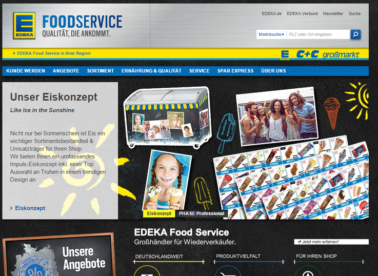 Homepage Edeka Foodservice