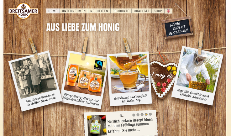 Homepage Breitsamer Honig