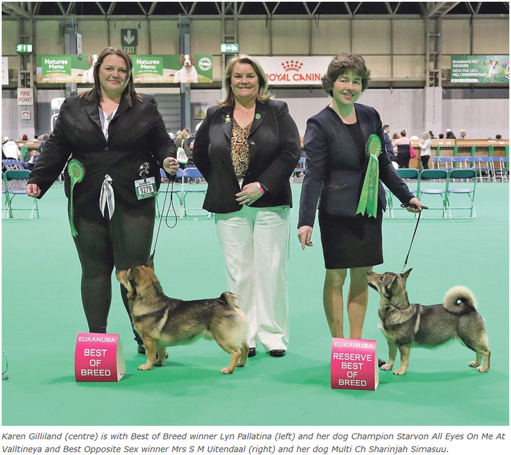 Sharinjah Simasuu Crufts Karen Gilliland