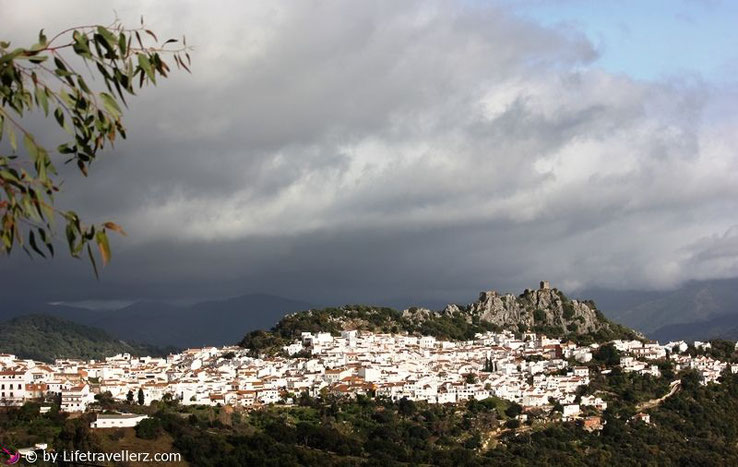 Pueblos blancos in Andalusien